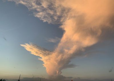 Evening Clouds, Cypress, Texas by Diann