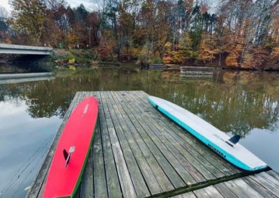 Lake Boarding - Virginia, USA by Rachel