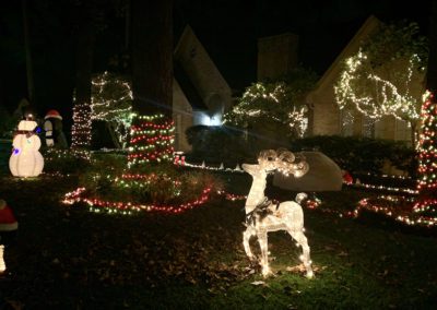 Christmas Decorations - Texas, USA by Larry