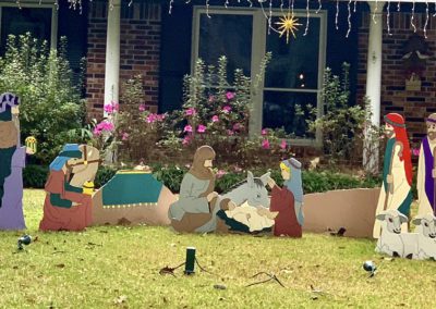 Christmas Decorations - Texas, USA by Diann