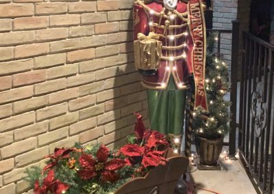 Christmas Decorations - Texas, USA by Larry