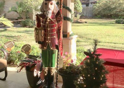 Christmas Decorations - Texas, USA by Larry